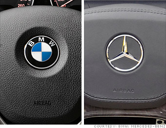 Provocação da BMW em cima da Mercedes